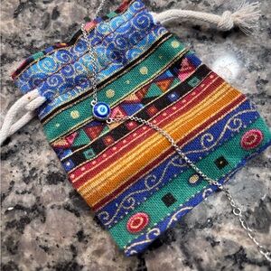 Evil Eye Bracelet with gift pouch